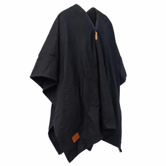 Jack Stillman Drifter Field Blanket/Poncho - Black