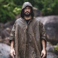 Jack Stillman Ranger Rugged Rain Poncho - Black