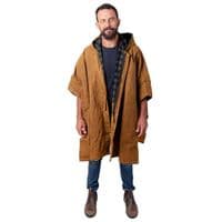 Jack Stillman Ranger Rugged Rain Poncho - Black