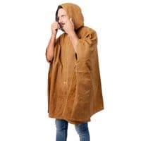 Jack Stillman Ranger Rugged Rain Poncho - Black