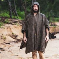 Jack Stillman Ranger Rugged Rain Poncho - Black
