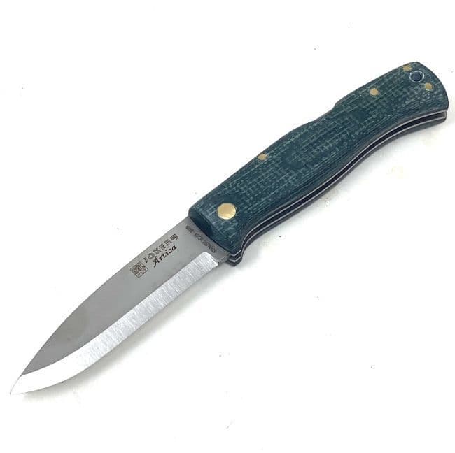 Joker Artica Folding Knife - Green Curly Micarta