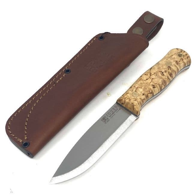 Joker Bushlore Bushcraft Knife - Curly Birch