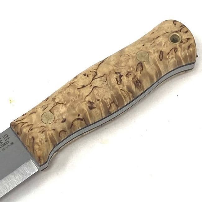 Joker Bushlore Bushcraft Knife Curly Birch Firesteel Edition