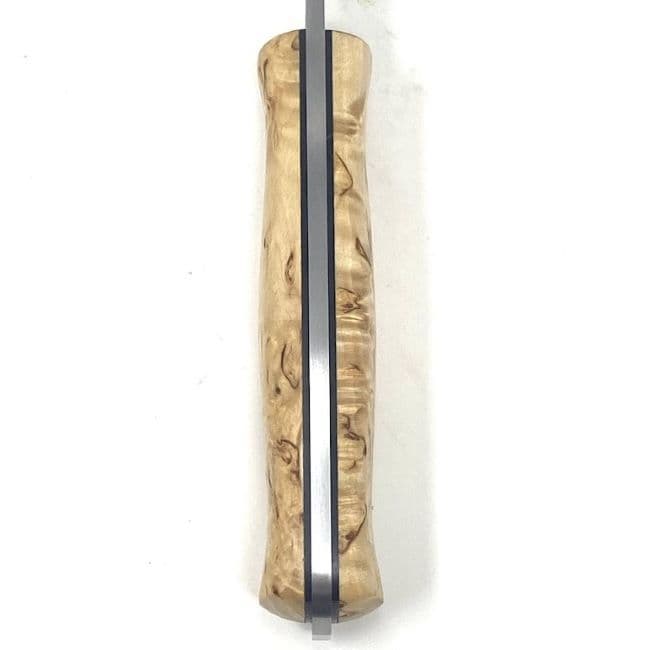 Joker Ember Bushcraft Knife Curly Birch Firesteel Edition