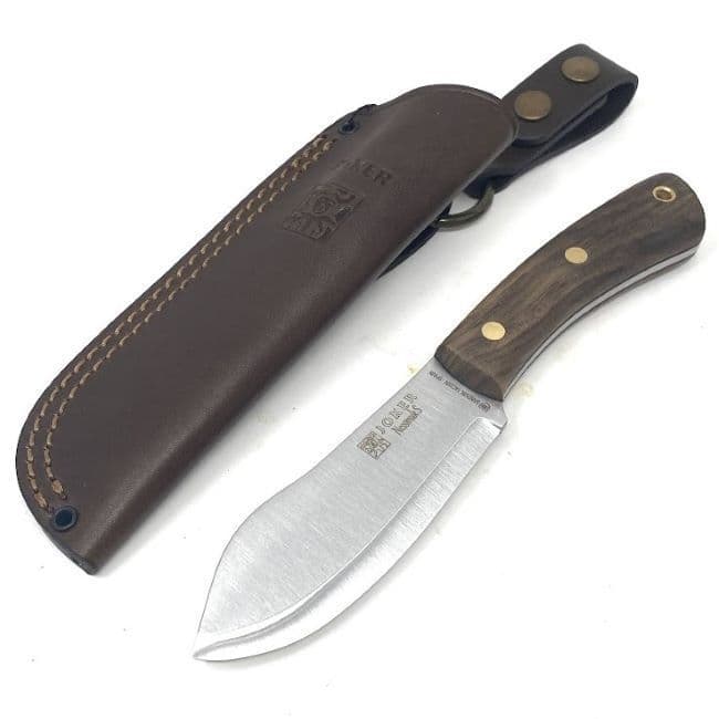 Joker Nessmuk Bushcraft Knife - Curly Walnut