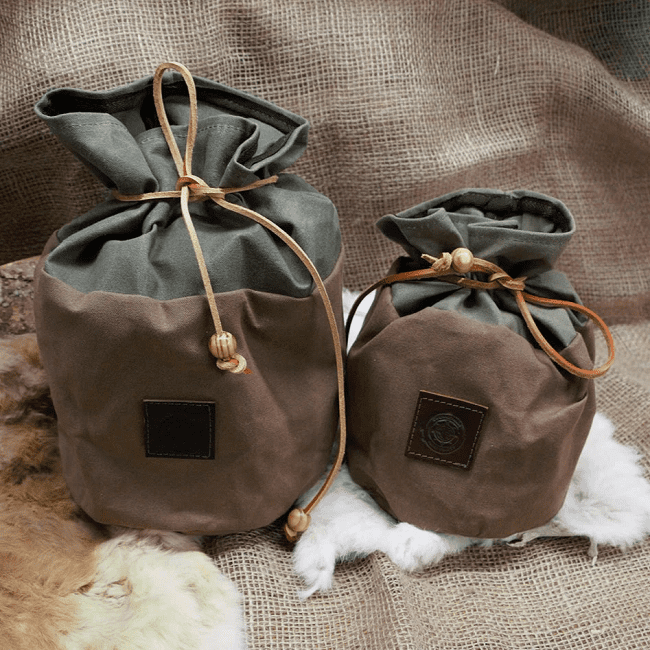 Journeyman Canvas Zebra Billy Can Pouch