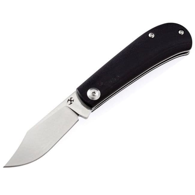 Kansept Bevy Slip Joint EDC Pocket Knife Black G10