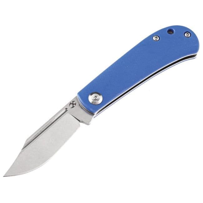 Kansept Bevy Slip Joint EDC Pocket Knife Blue G10