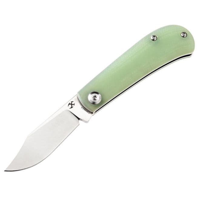 Kansept Bevy Slip Joint EDC Pocket Knife Jade G10