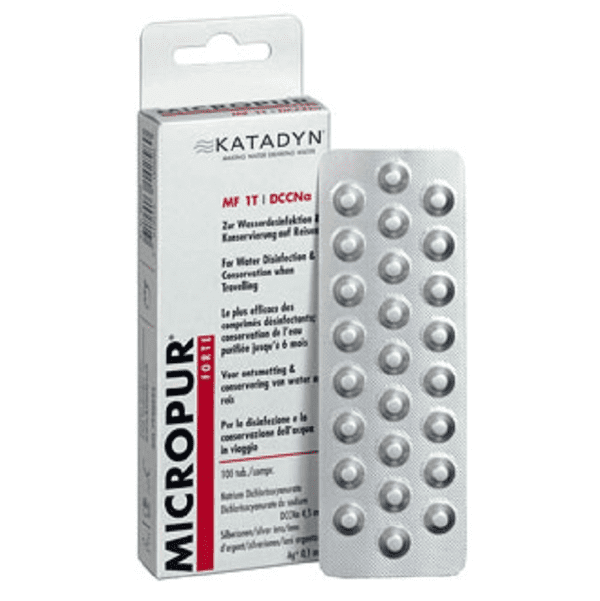 Katadyn Micropur Forte MF 1T Water Purification Tablets