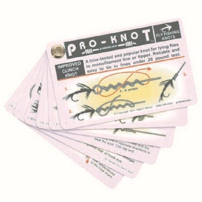 Knot Cards by Pro Knot - Fly Fishing Knots