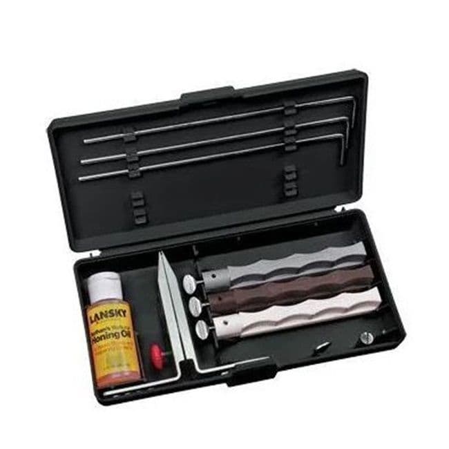 Lansky Natural Arkansas Knife Sharpening System