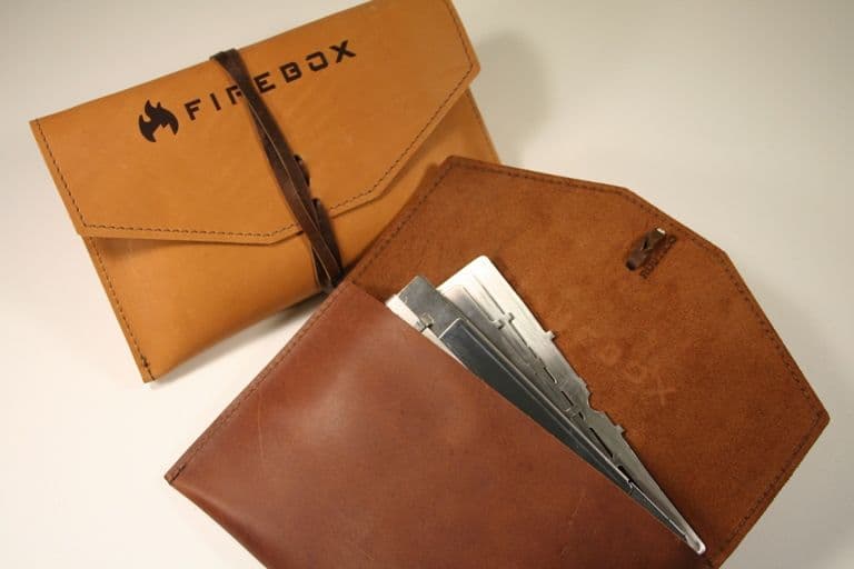 Leather Case for the Folding Firebox Stoves