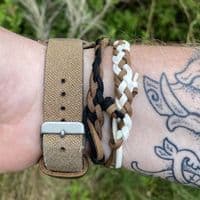 Leather Mosquito Repellent Wrist Bands - 10 pack