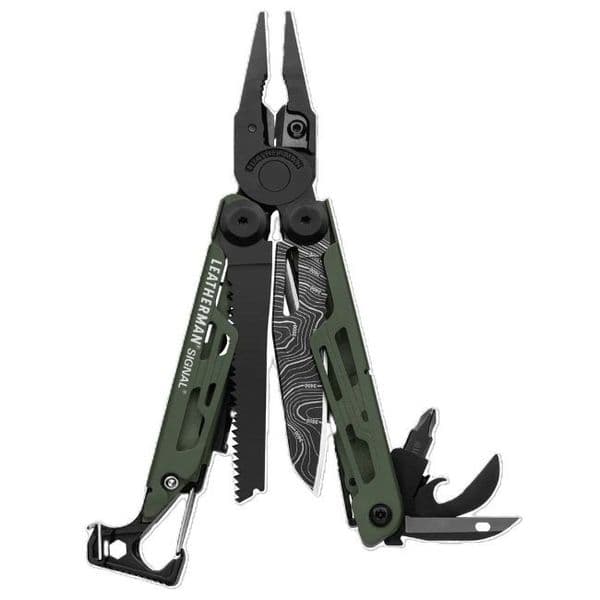 Leatherman Signal Multitool - Green Topo