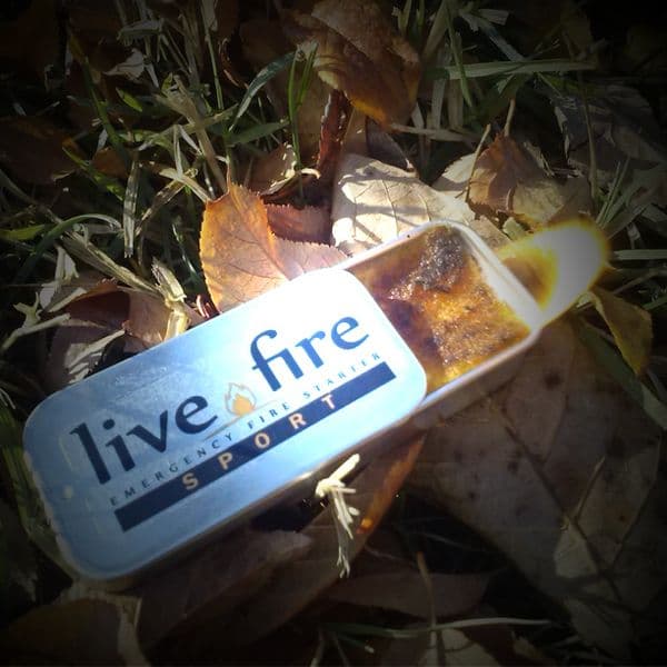 Live Fire Emergency Fire Starter - Sport Size
