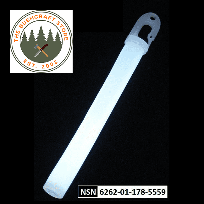 Lumica Military Issue Safety Light Sticks - White - Singles, 5's or 10's