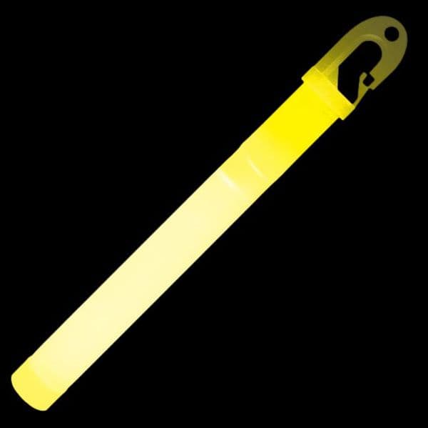 Lumica NATO Military Issue Safety Light Sticks - Yellow - Singles, 5's or 10's