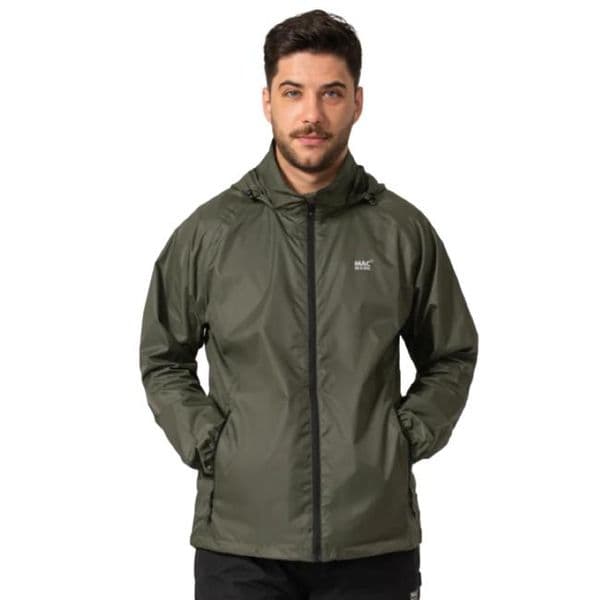 Mac in a Sac Origin Packable Waterproof Jacket - Khaki