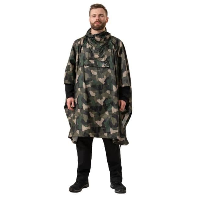 Mac in a Sac Poncho - Green Camo