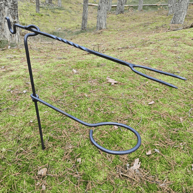 Made By Mazur Hand Forged Camp Fire Cook Stand