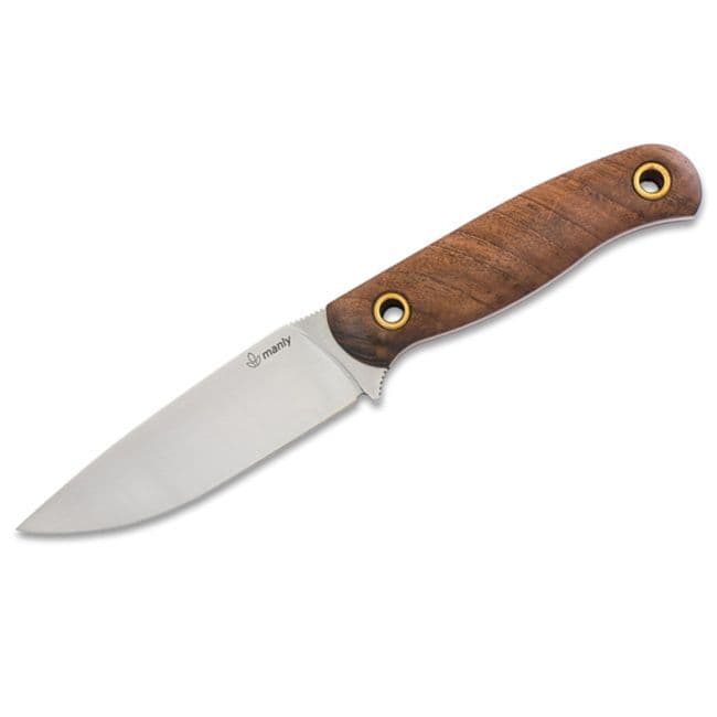 Manly Crafter Fixed Blade Knife - D2  - Walnut