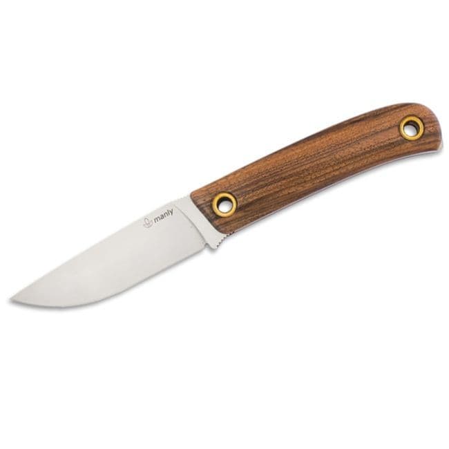 Manly Patriot Fixed Blade Knife - D2 - Walnut