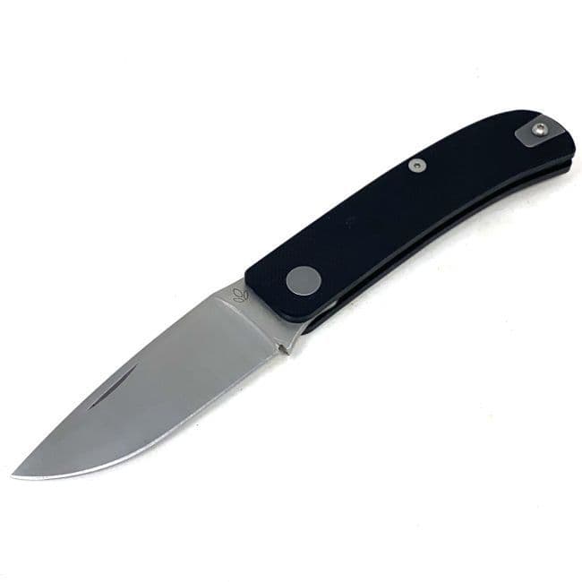 Manly Wasp EDC Pocket Knife - 14C28N - Black G10
