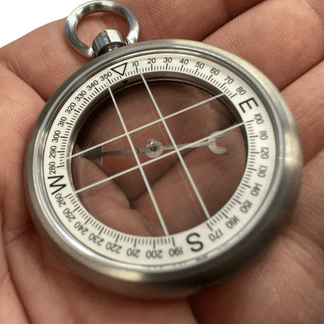 Maratac Heirloom Dual Sapphire Titanium Compass Gen 3