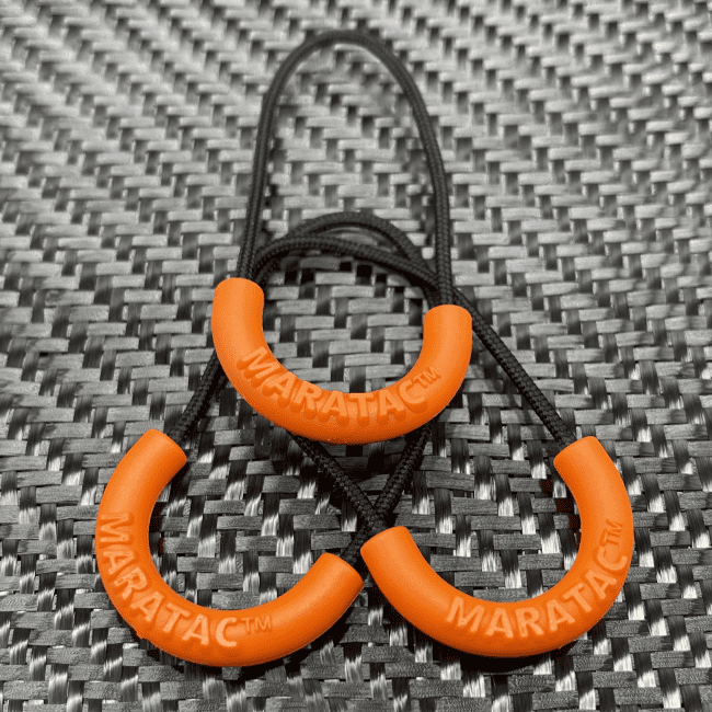 Maratac Hi Viz Zipper Pulls - 3 Pack