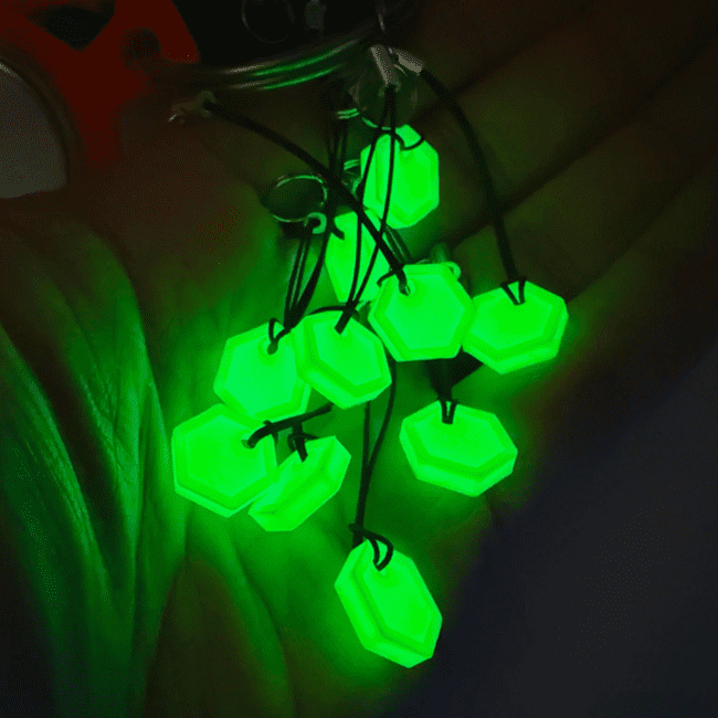 Maratac Mini Glow in the Dark Markers - 10 Pack