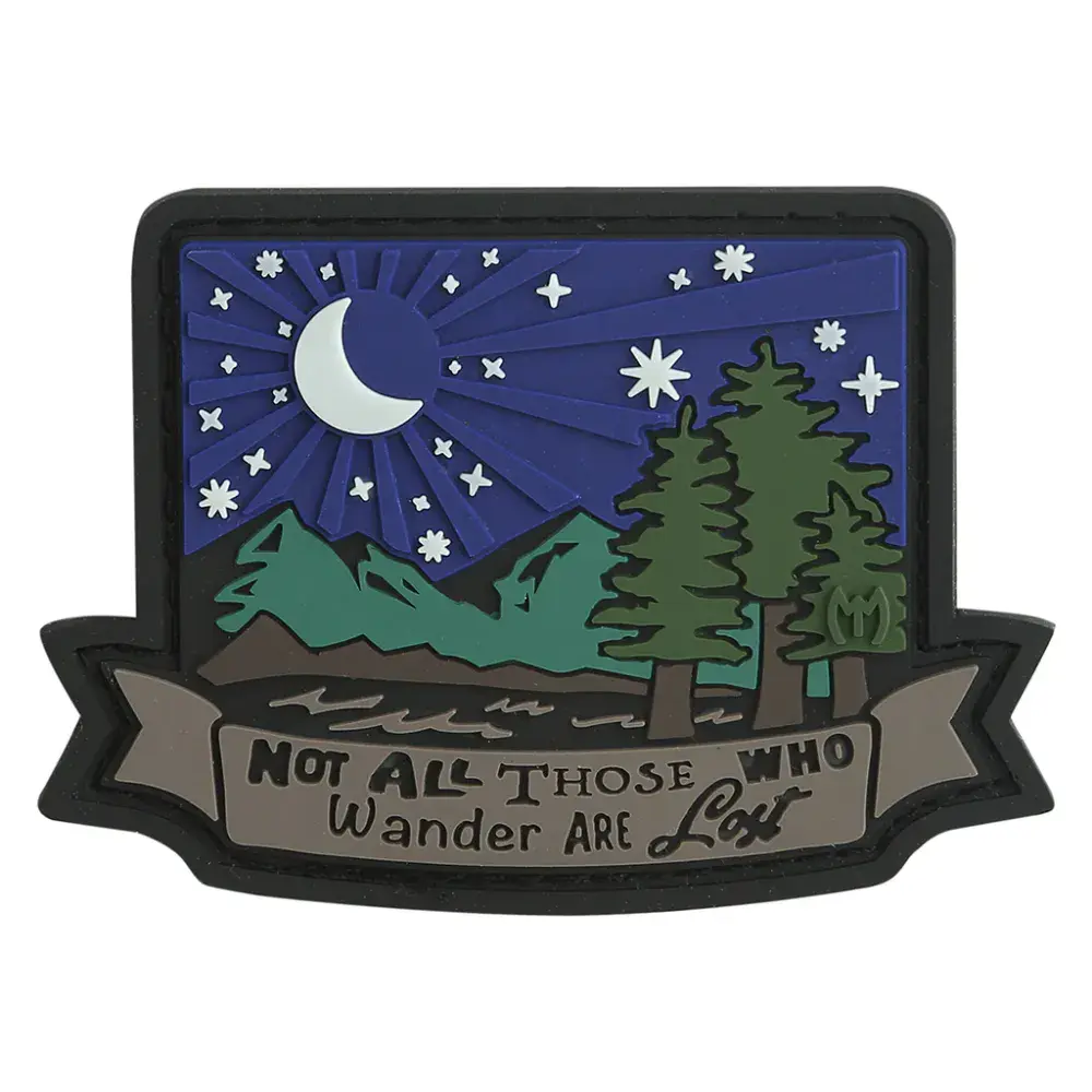 Maxpedition Wander Not Lost Morale Patch