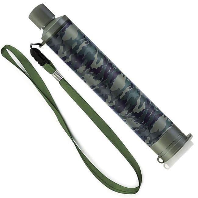 Membrane Solutions Water Filter Straw - Camo
