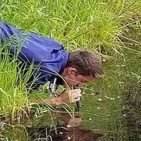 Membrane Solutions Water Filter Straw - Orange