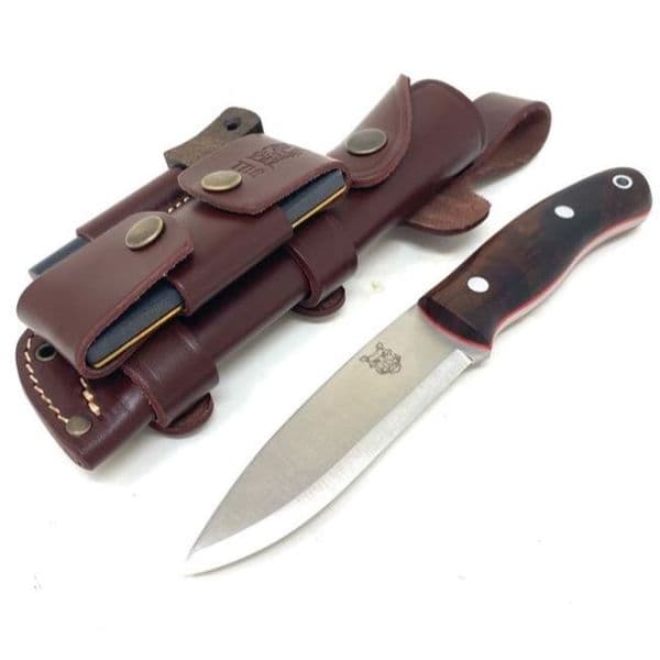Mk II TBS Boar Bushcraft Knife - DC4 & Firesteel Edition - Turkish Walnut