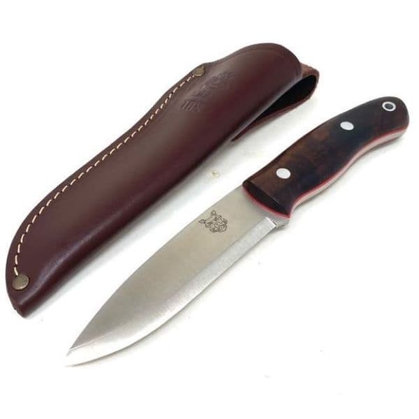 Mk II TBS Boar Bushcraft Knife - Standard Sheath - Turkish Walnut