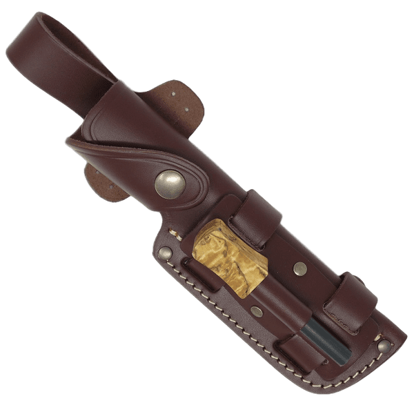 Mk II TBS Leather Multi Carry Knife Sheath - Firesteel Variant