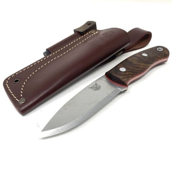 Mk II TBS Lynx Bushcraft Knife - Turkish Walnut - Firesteel Edition
