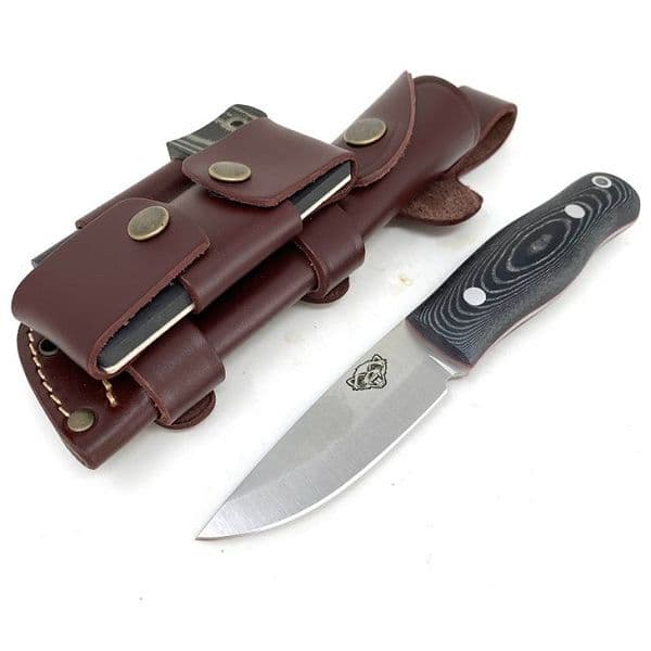 MkII TBS Wolverine Puukko Bushcraft Knife - BM - DC4 & Firesteel Edition