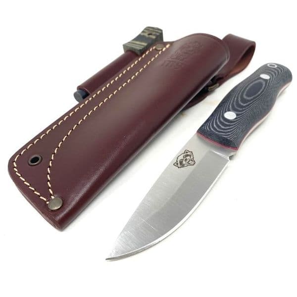MkII TBS Wolverine Puukko Bushcraft Knife - BM- Firesteel Edition