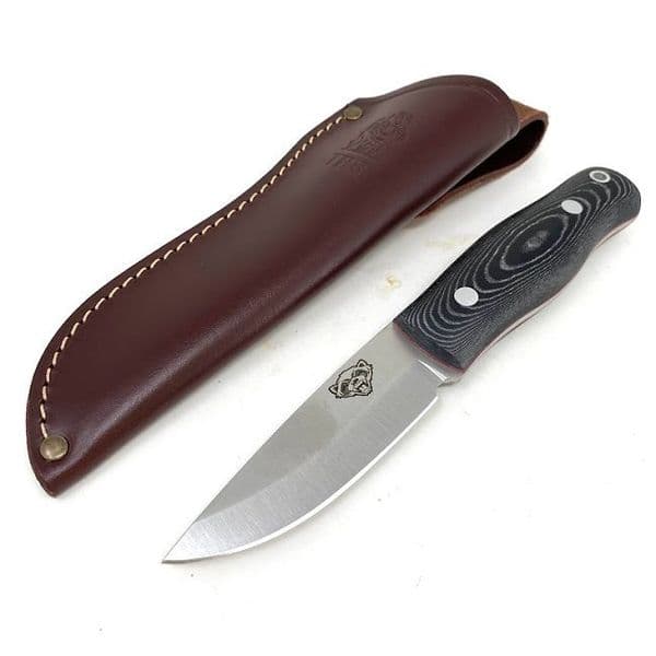 MkII TBS Wolverine Puukko Bushcraft Knife - BM - Standard Sheath