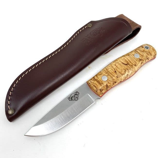 MkII TBS Wolverine Puukko Bushcraft Knife - CB - Standard Sheath