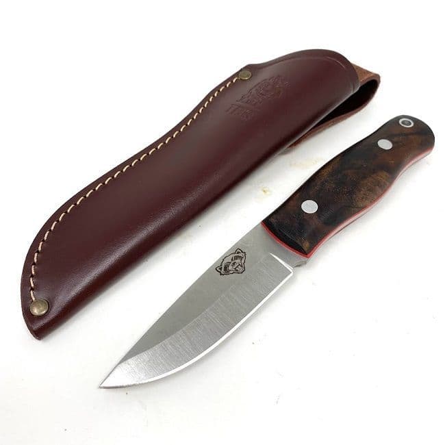 MkII TBS Wolverine Puukko Bushcraft Knife - TW - Standard Sheath