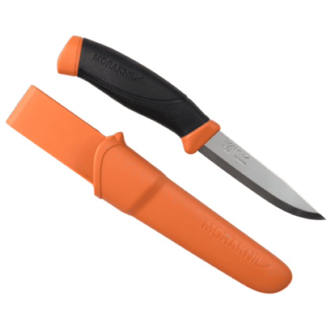 Mora 860 (Stainless) Clipper Companion Knife - Burnt Orange