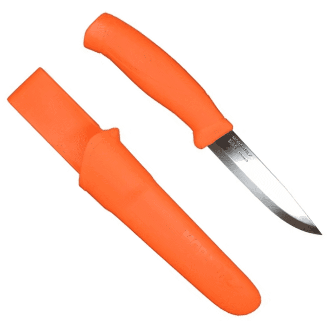 Mora 860 (Stainless) Clipper Companion Knife - Hi Viz FF Model