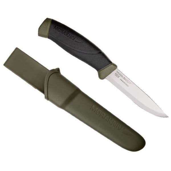 Mora 860 (Stainless) Clipper Companion Knife - Military Green