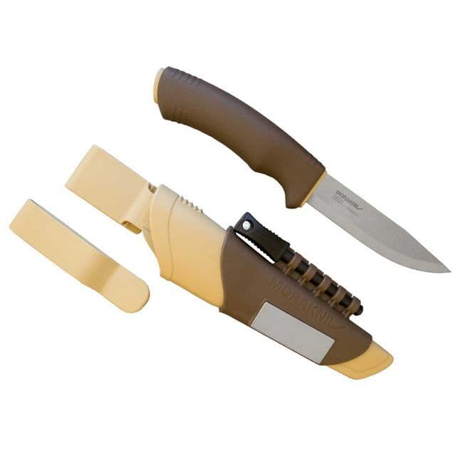 Mora Bushcraft Survival Knife - Desert