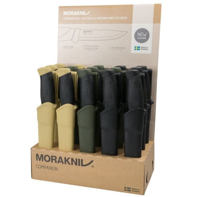 Mora Companion Knife - Box of 15 in a choice of colours