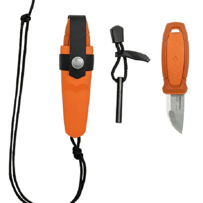 Mora Eldris Knife - Neck Knife Variant - Orange